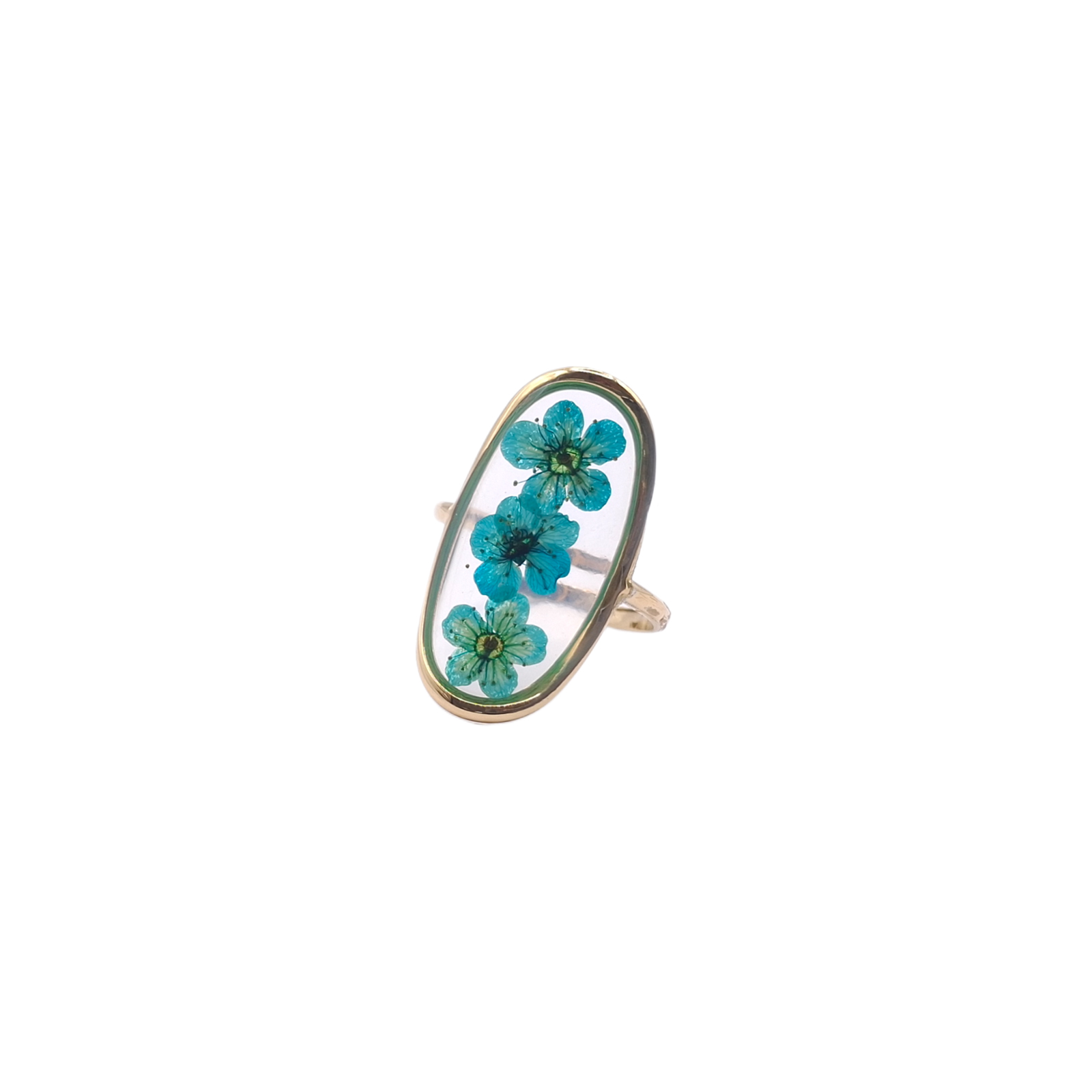 Bague Jardin Bleu