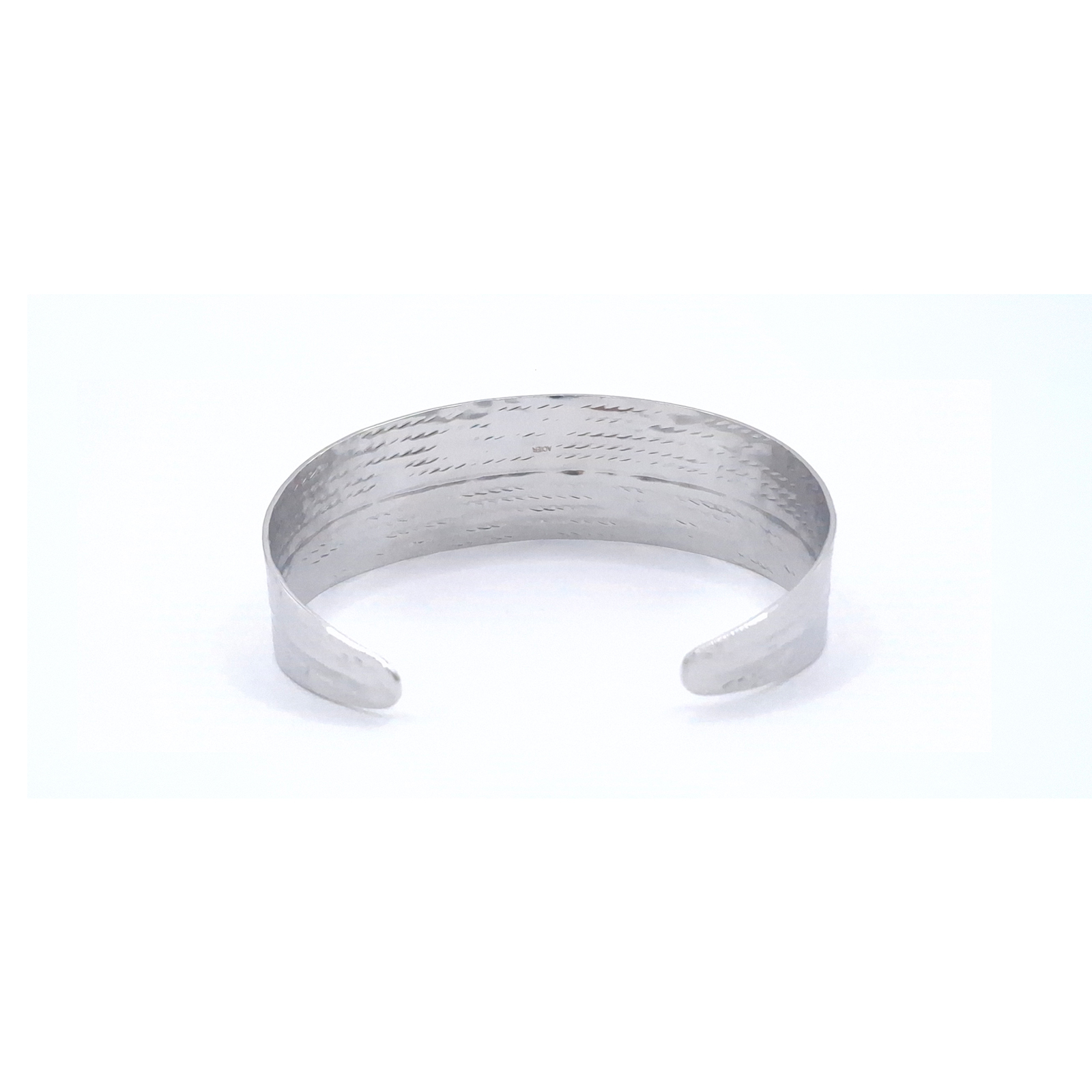 Bracelet Éclat Argent Brut – Image 3